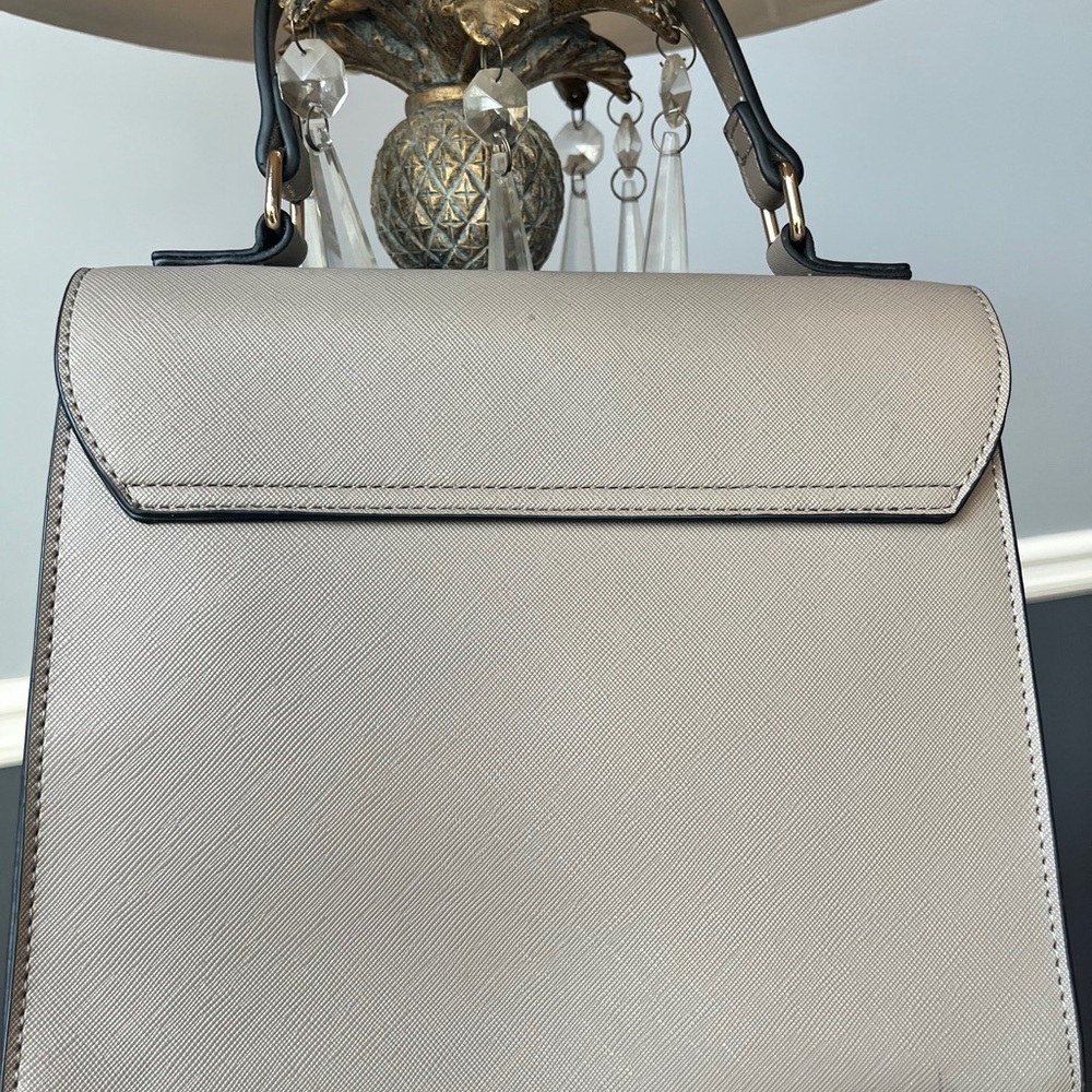 Dune London Gorgeous Gray Crossbody Bag with Gold-Tone Accents & Straps (NWOT) - Picture 6 of 13
